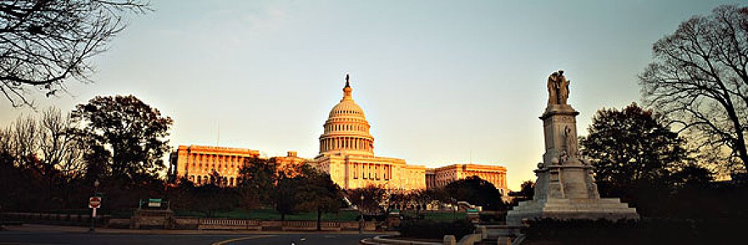 美国,华盛顿特区,纪念,户外,国会大厦,大幅,尺寸