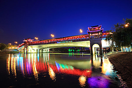 南京六合风雨廊桥