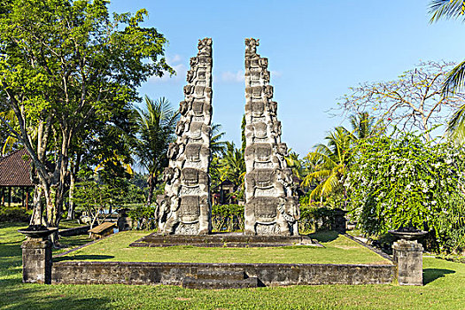 大象,雕塑,乌布,巴厘岛,印度尼西亚