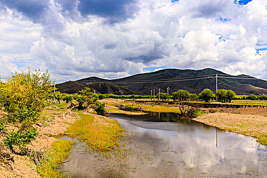 内蒙古呼伦贝尔沿途美景