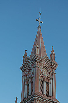 越南岘港粉色教堂