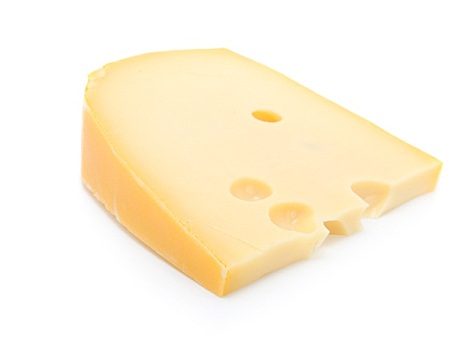 奶酪,隔绝,白色背景