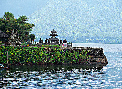 布拉坦湖,巴厘岛,印度尼西亚