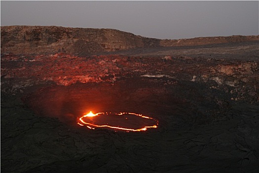 火山,尔塔阿雷火山,埃塞俄比亚