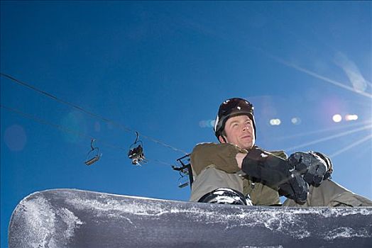 滑雪板玩家