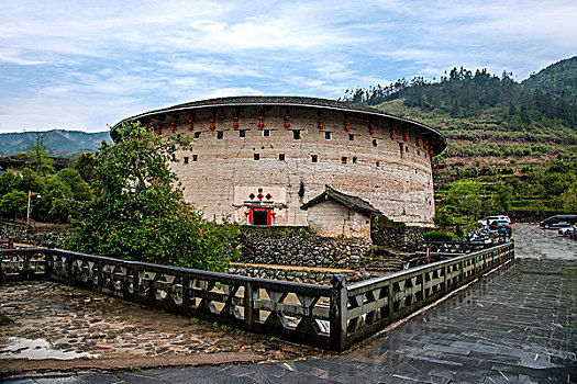 福建漳州南靖土楼,裕昌楼