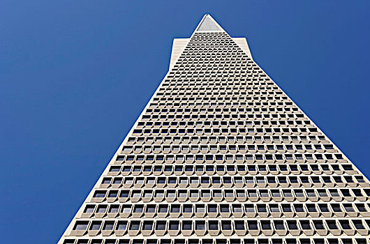 泛美金字塔,摩天大楼,金融区,旧金山,加利福尼亚,美国