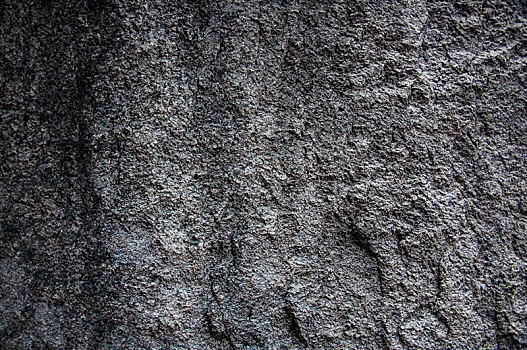 山地岩石粗糙的表面局部特写