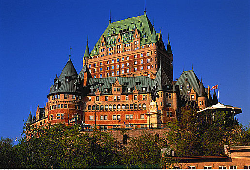 夫隆特纳克城堡,魁北克城,魁北克,加拿大