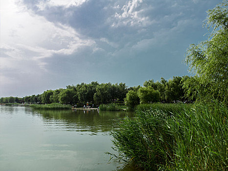 石家庄浮沱河湿地公园