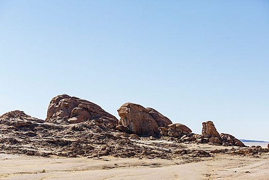 航拍,石头,纳米比诺克陆夫国家公园,埃龙戈区,纳米比亚,非洲