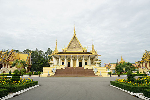柬埔寨,金边,大皇宫