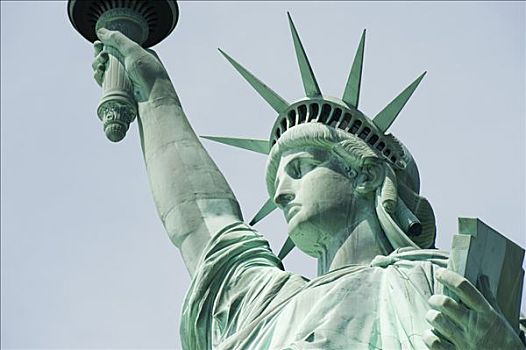 美国,纽约,自由女神像,法国