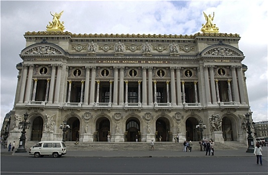 加尼叶歌剧院,巴黎,法国