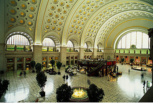 联盟火车站,华盛顿,华盛顿特区,美国