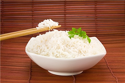 碗,米饭,垫