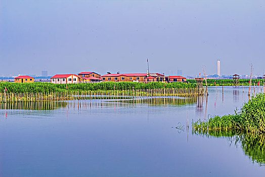江苏省宜兴市滆湖湿地建筑景观