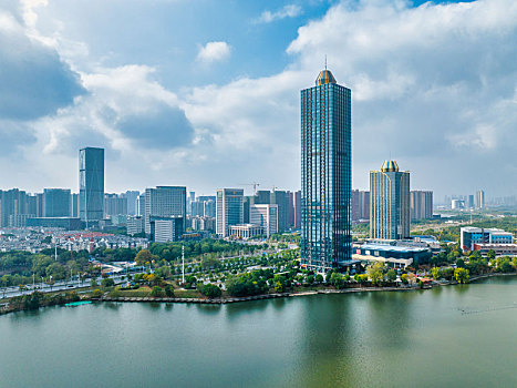 武汉东西湖区欧亚广场和欧亚会展国际酒店