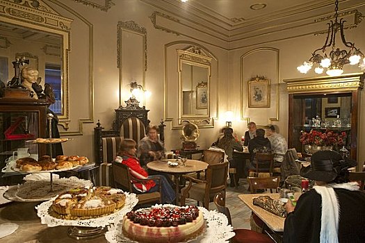 法式蛋糕,酒店,伊斯坦布尔,土耳其