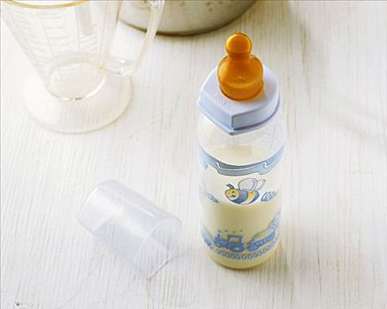 小瓶,婴儿,牛奶