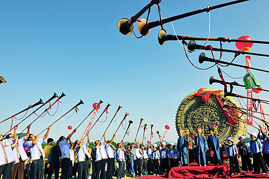 布依六月六,民族,活动,盛大,庄严,低视角,传统,仪式,文化,中国,贵州