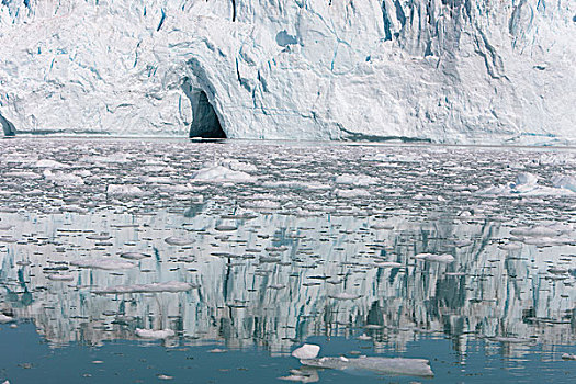 冰河,北方,伊路利萨特,格陵兰