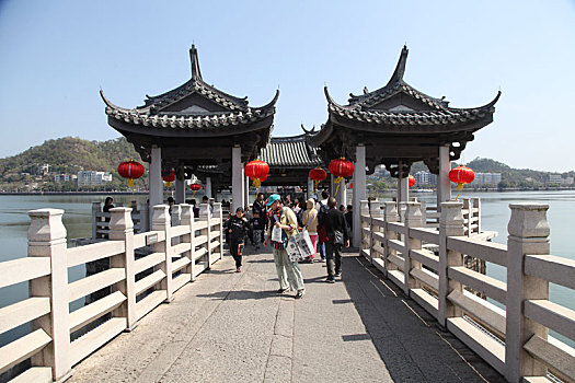 广东潮州,广济桥梁桥