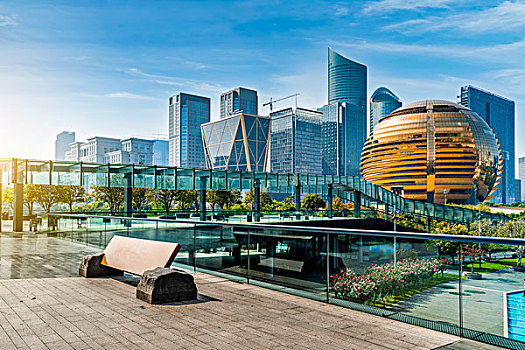 建筑,風景,杭州,城市廣場
