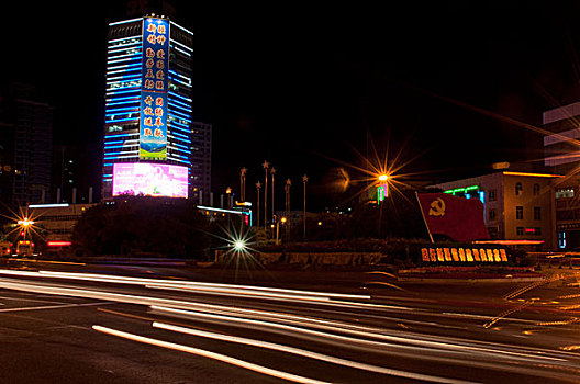 新疆乌鲁木齐夜景