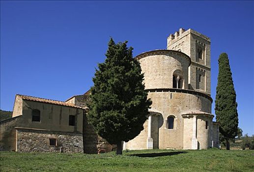 教堂,寺院,托斯卡纳,意大利