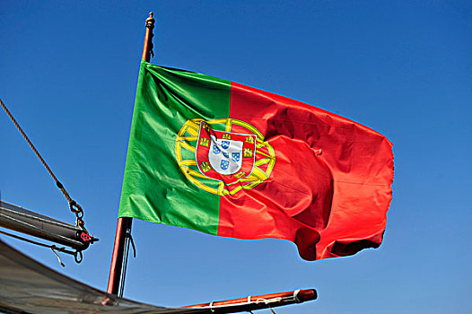 葡萄牙,旗帜,南,欧洲