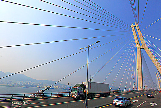 韩国,釜山,桥