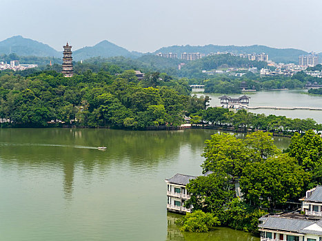 广东省惠州西湖风景名胜区风光