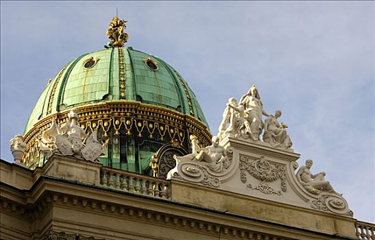 穹顶,大门,维也纳,奥地利