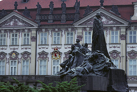 捷克共和国,布拉格,老城广场,纪念