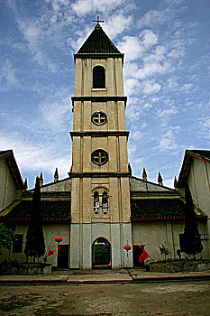 重庆大足马路天主教堂