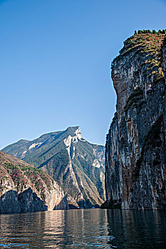 长江三峡瞿塘峡峡谷