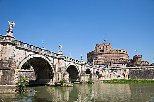 意大利,罗马,桥