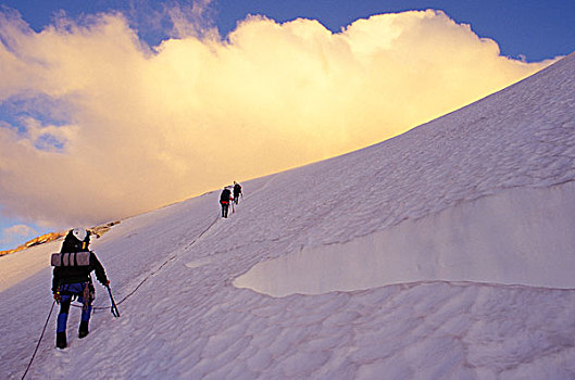 团队,登山者