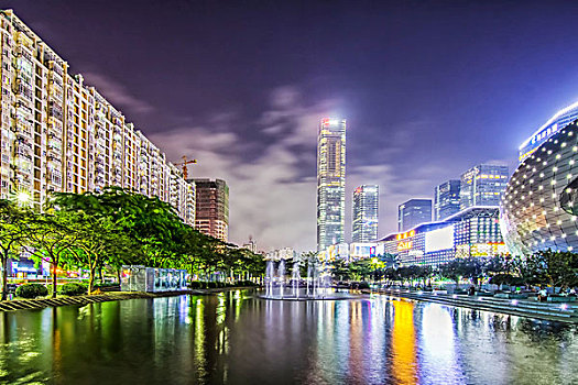 深圳后海夜景