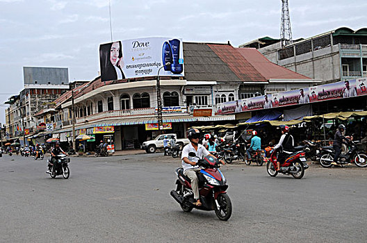 市场,柬埔寨,亚洲