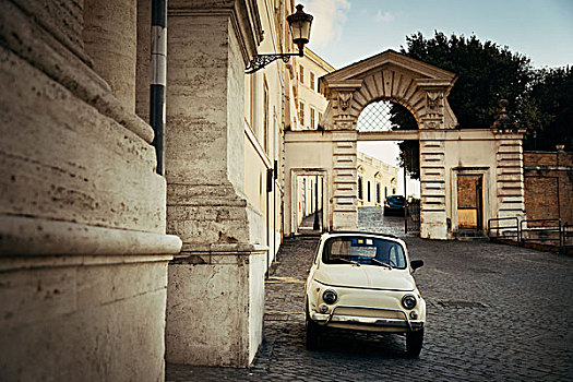 街道,风景,老爷车,罗马,意大利