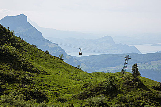 自然风光,风景,阿尔卑斯山,雾状,天气