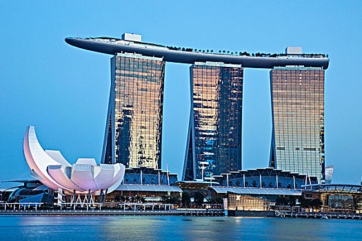 酒店,赌场,水岸,沙,新加坡城,新加坡
