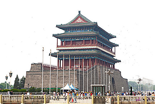 北京故宫前门