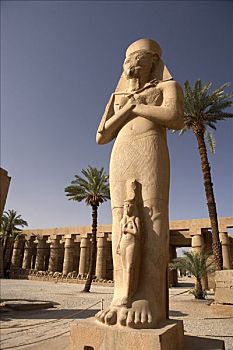 庞然大物,拉美西斯二世,阿蒙神,卡尔纳克神庙,埃及