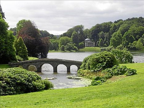 公园,英国,第一,风景,样板,德国