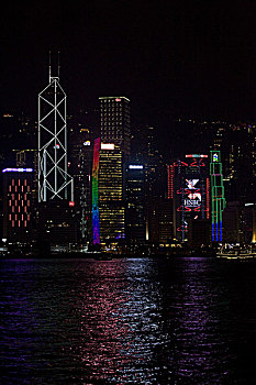 香港维多利亚港夜景