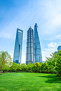 上海陆家嘴金融区商业大厦写字楼