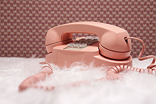 粉色,电话